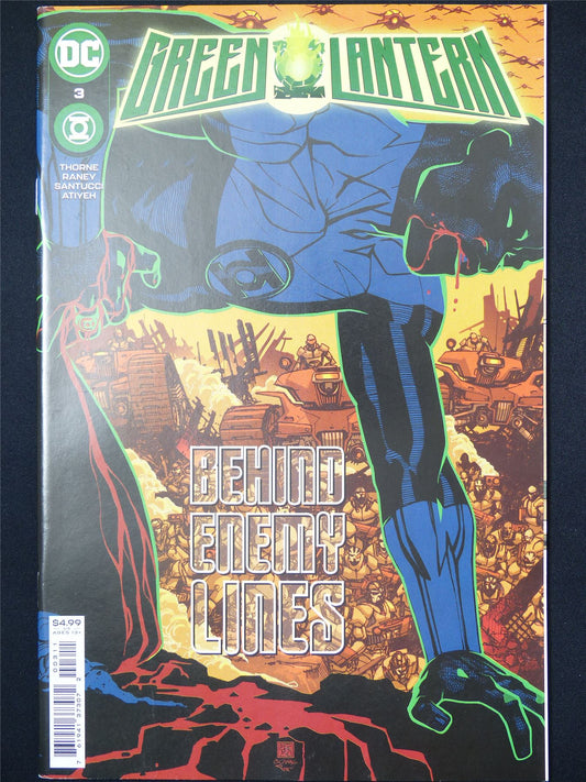 GREEN Lantern #3 - B&B DC Comic #7KA