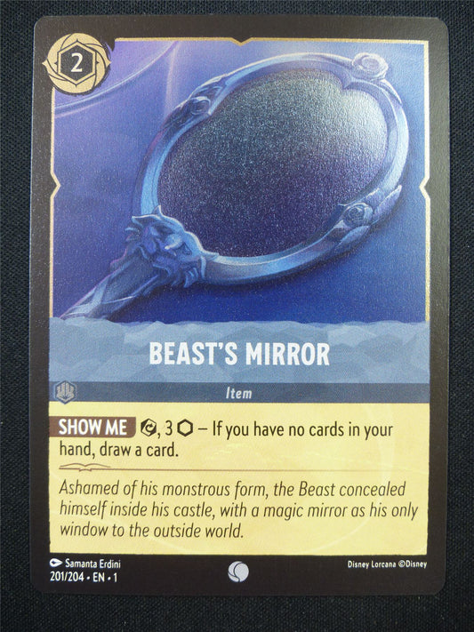 Beast's Mirror 201/204 Foil - Lorcana Card #MP