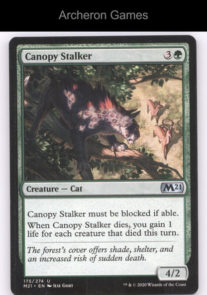 Canopy Stalker 175 UC MTG Card Core Set 2021