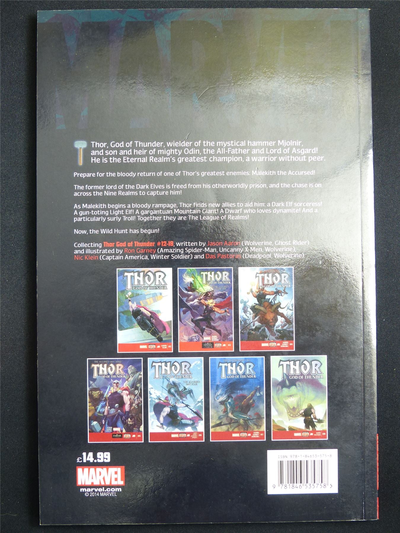 Thor God of Thunder: The Accursed - Marvel Graphic Softback #27Z