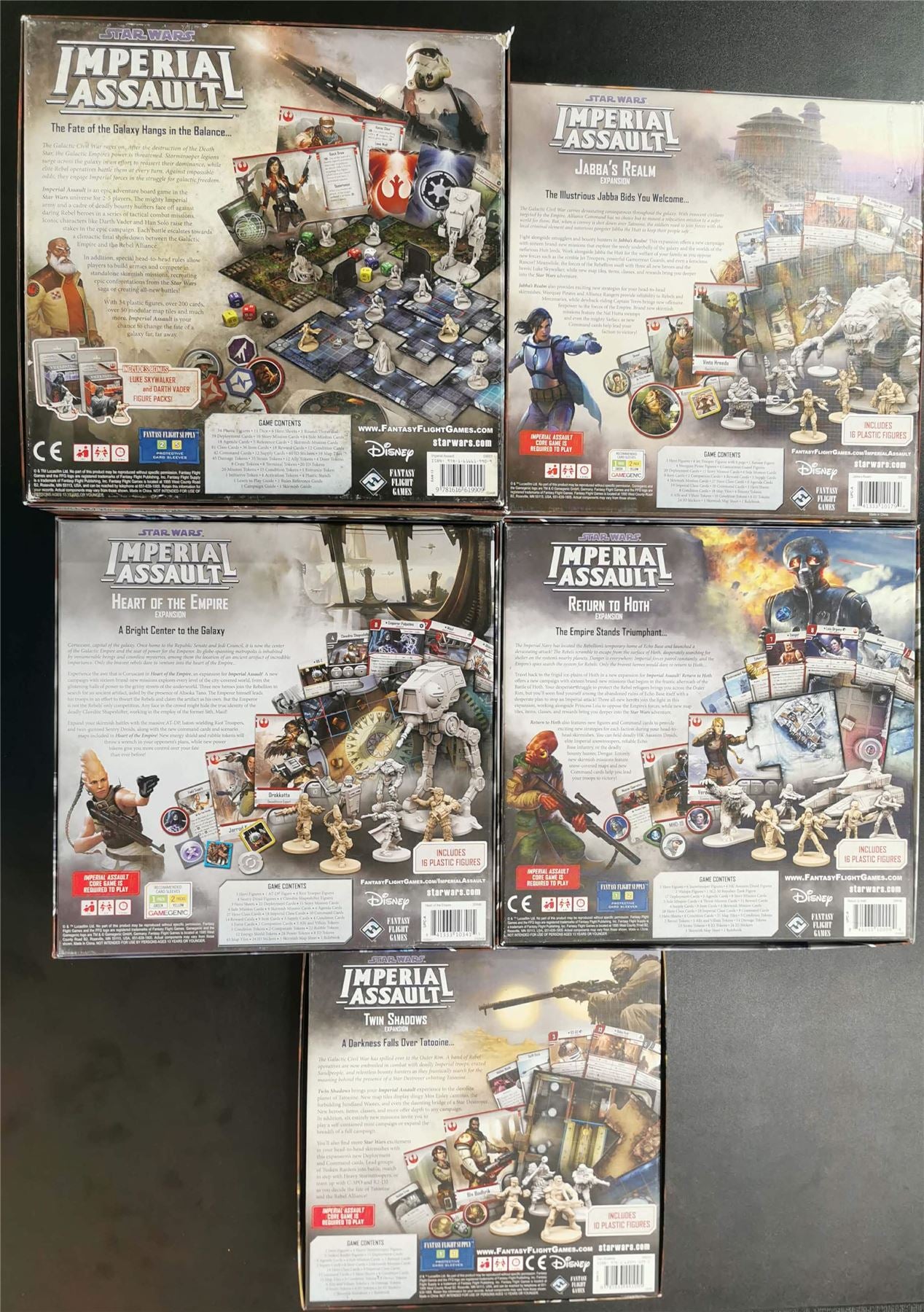 Star Wars Imperial Assault 5  Collection - Board Games #65