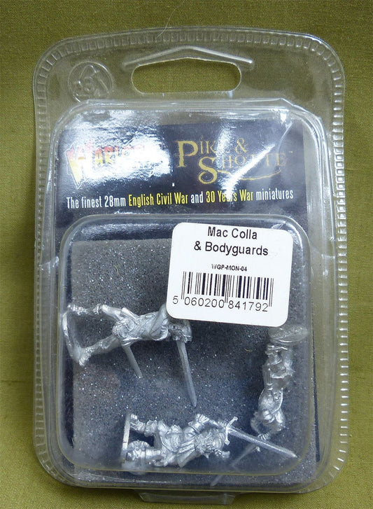 Mac Colla & Bodyguards Blister Pack - Pike & Shotte - Warlord Games #1GK