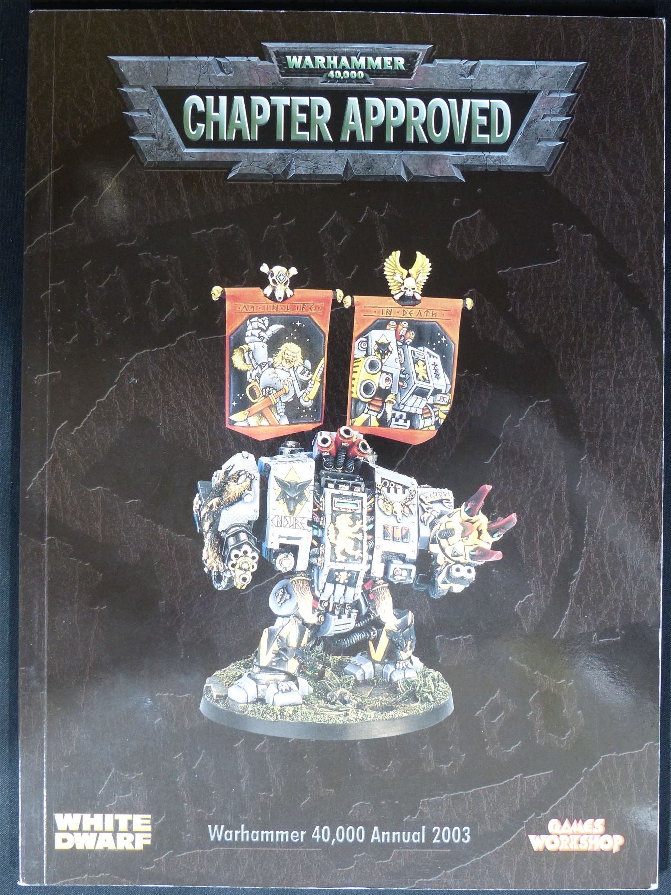 Chapter Approved 2003 Softback - Warhammer 40K #1P3