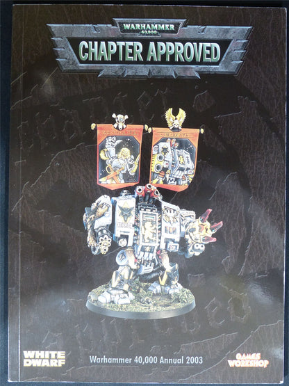 Chapter Approved 2003 Softback - Warhammer 40K #1P3