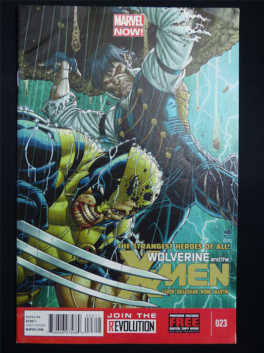 WOLVERINE and the X-Men #23 - Marvel Comic #35Z
