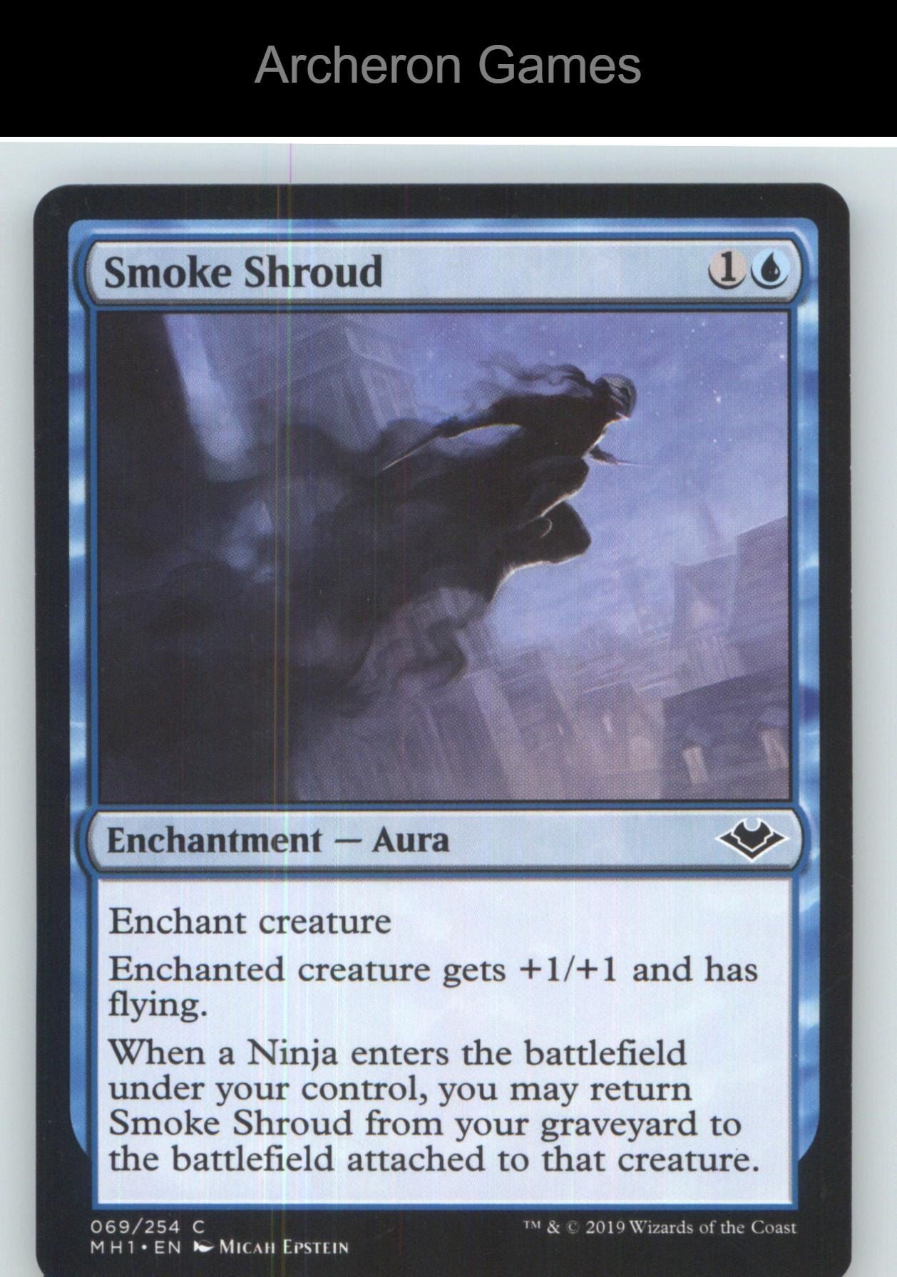 Smoke Shroud MH1 69 C MTG Card NM/EX+