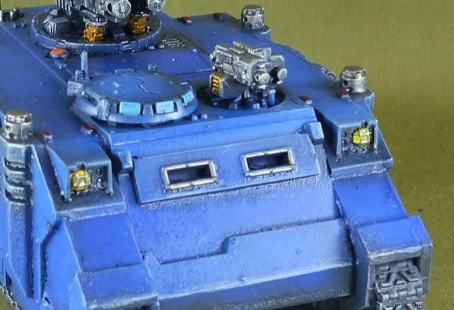 Rhino Painted - Space Marines - Warhammer 40K #II