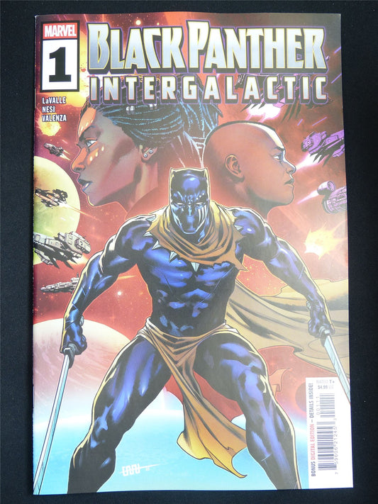 BLACK Panther: Intergalactic #1 - Feb 2026 Marvel Comic #HW