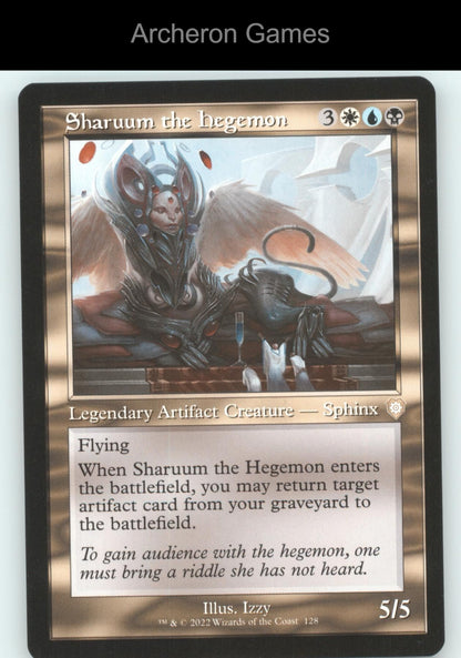 Sharuum the Hegemon (Retro Frame) 128 R MTG Card Commander: The Brothers' War