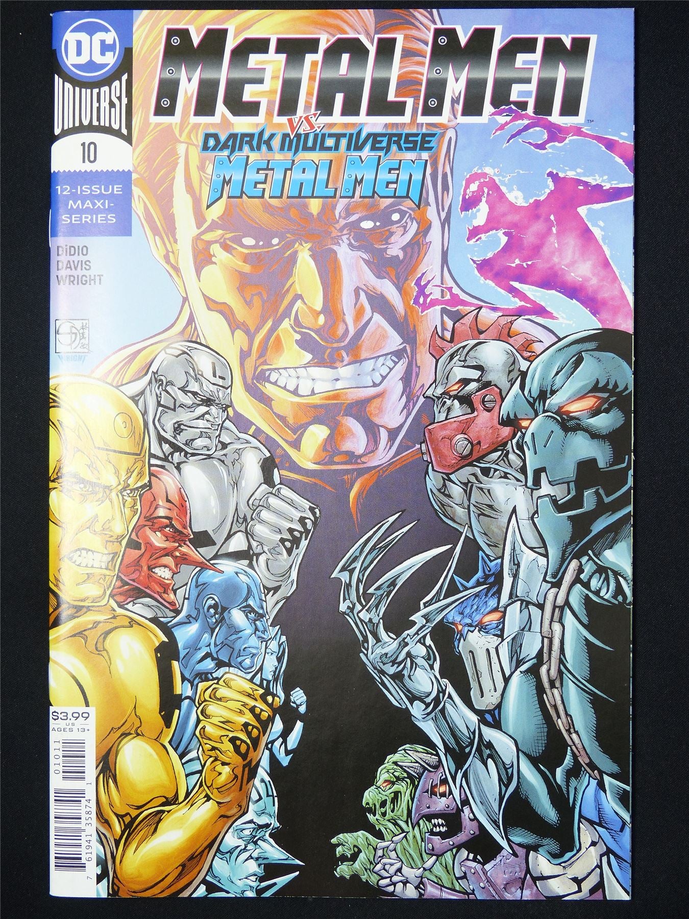 METAL Men #10 vs Dark Multiverse Metal Men - B&B DC Comic #8FU