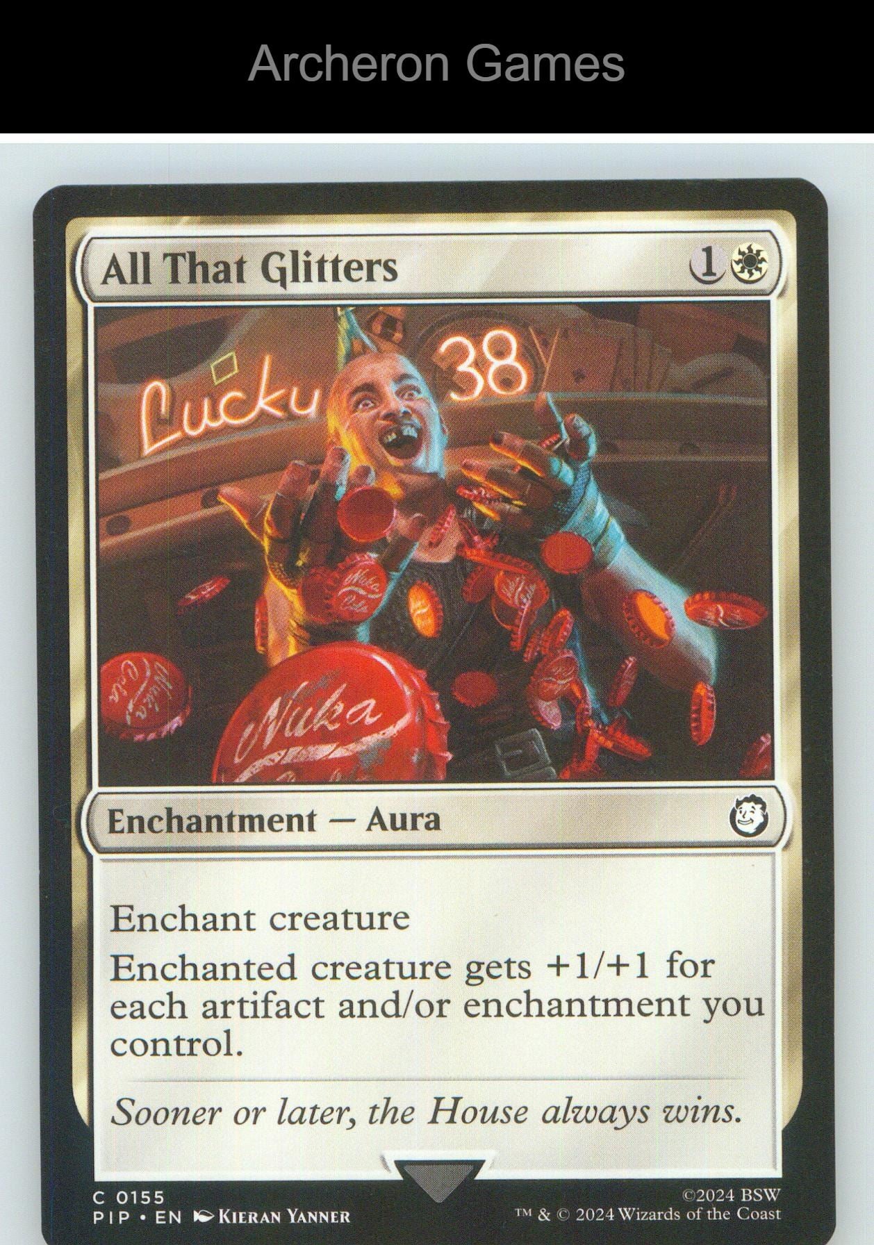 All That Glitters PIP 155 C MTG Card NM/EX+
