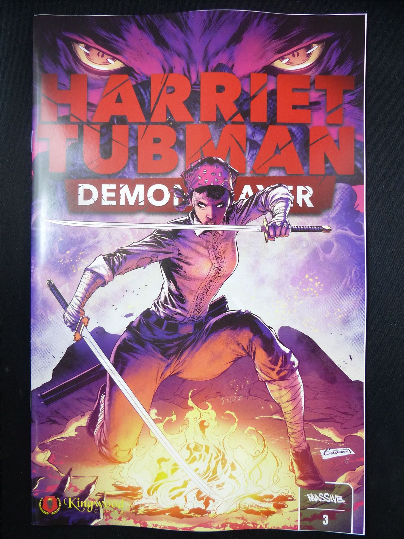 HARRIET Tubman: Demon Slayer #3 - Nov 2023 Massive Comic #XA