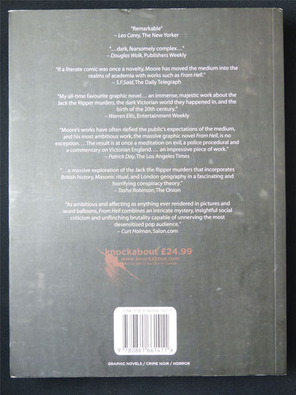 From Hell by Alan Moore - Knockabout Graphic Softback #296