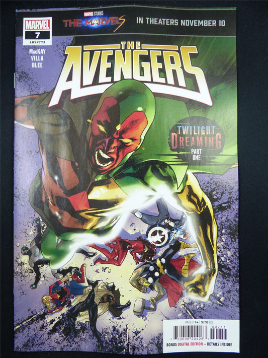 The AVENGERS #7 - Jan 2024 Marvel Comic #63