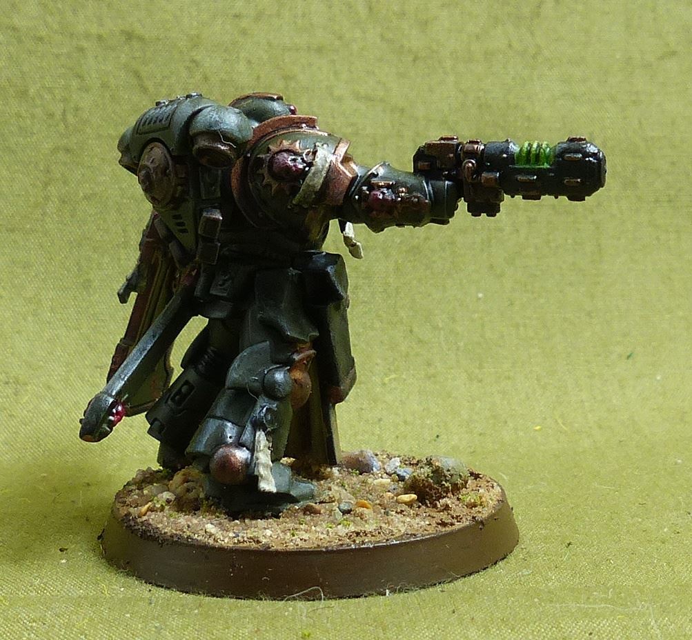 Lieutenant with Storm Shield painted - Space Marines - Warhammer 40K #2NW