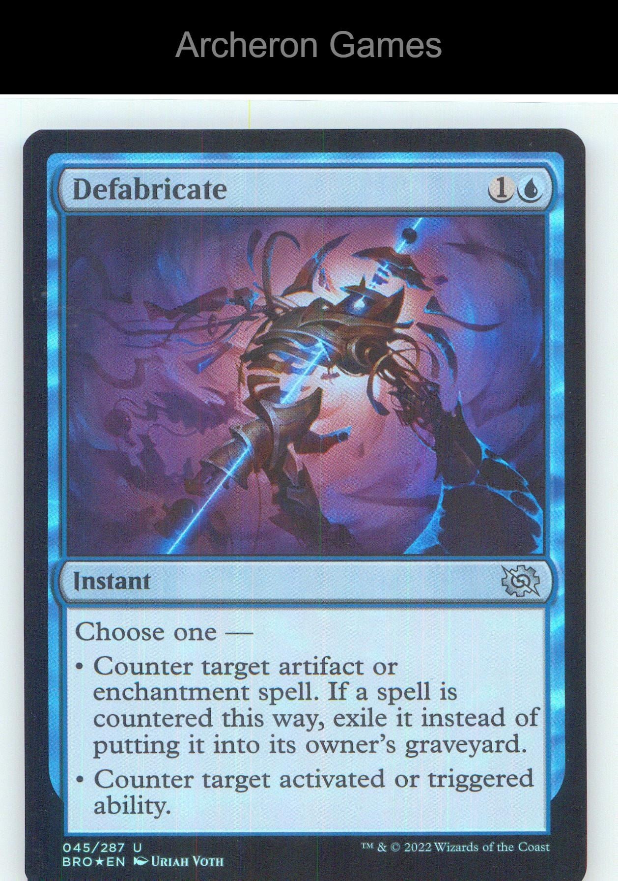 Defabricate BRO 45 UC MTG Card NM/EX+ Foil