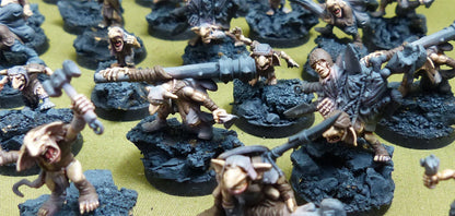 Gnoblars painted set of 38 - Ogor Mawtribes - Warhammer AoS #27G
