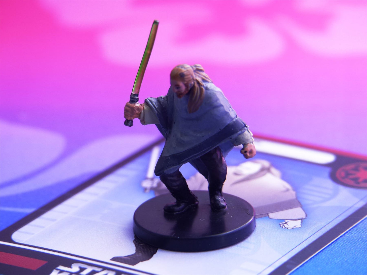Qui-Gon Jinn, Jedi Master 32/60 - Star Wars Miniatures Game #58S