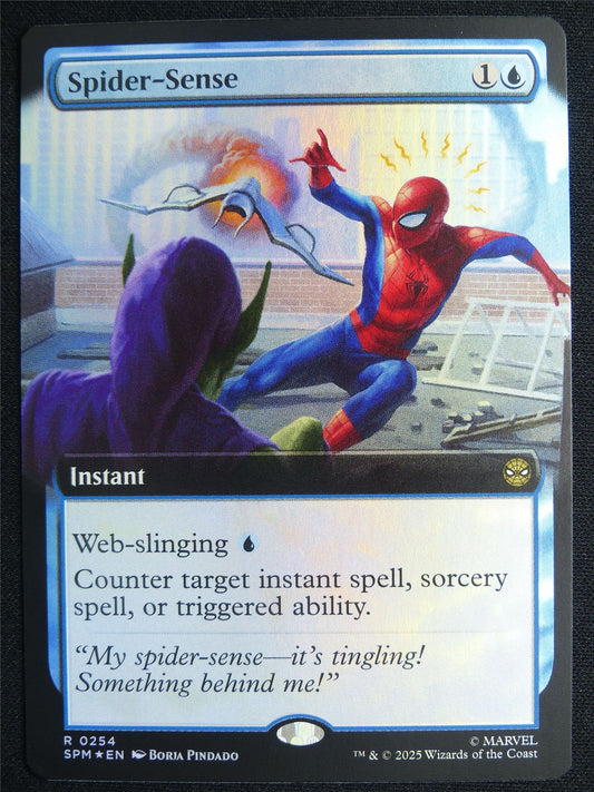 Spider-Sense Extended Foil - SPM - Mtg Card #4IN