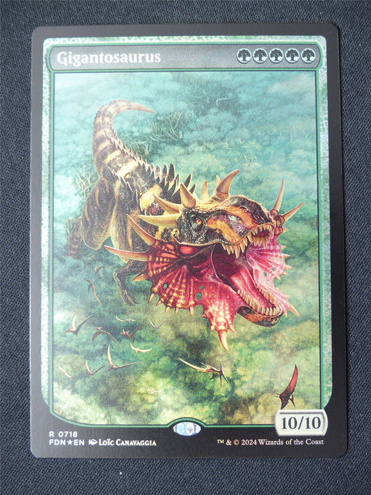 Gigantosaurus Textless Foil - FDN - Mtg Card #4KW