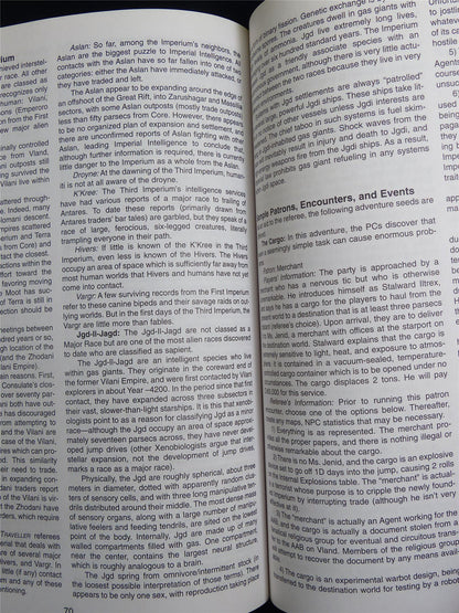 Traveller: T4 Milieu 0 - Roleplaying Softback #2RL