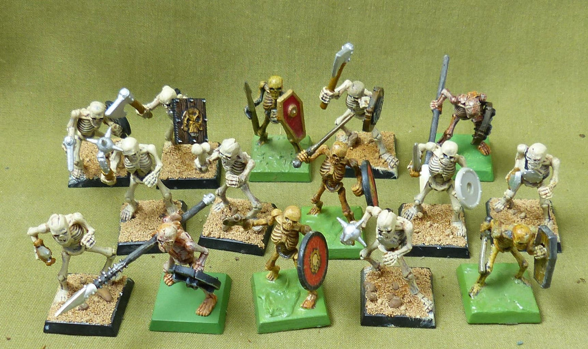 Classic Skeletons painted - Undead - Warhamer Fantasy #4W8