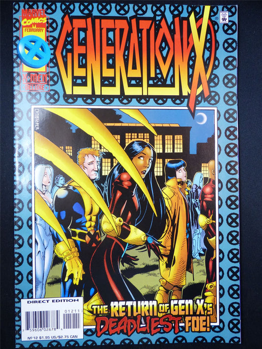 GENERARION X #12 - Marvel Comic #3GG