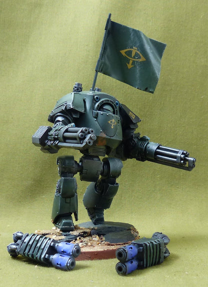 Contemptor Dreadnought Painted - Sons of Horus - Warhammer Horus Heresy #BL