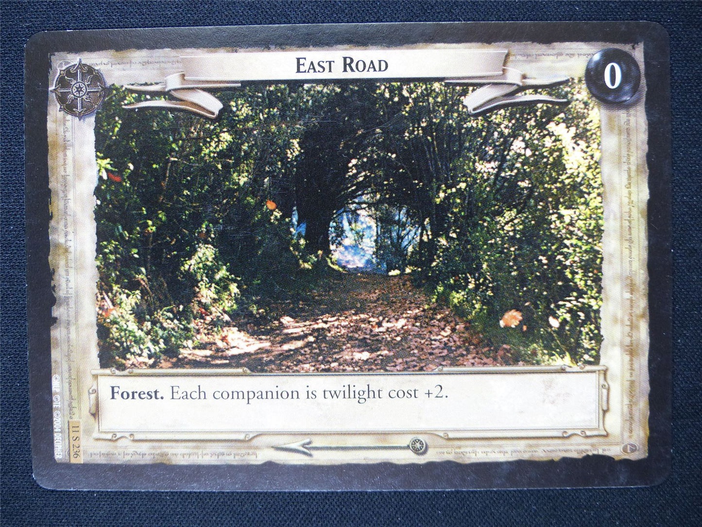 East Road 11 S 236 - LotR Card #17N