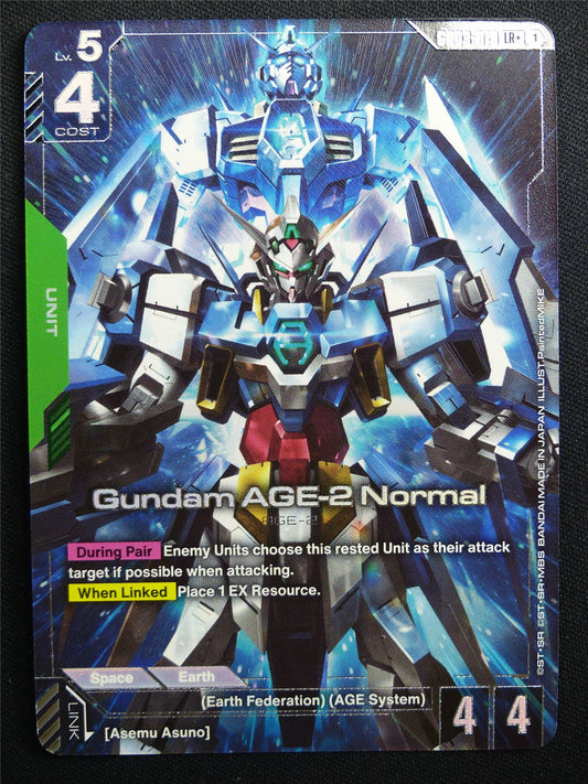 Gundam AGE-2 Normal GD03-019 LR+ Foil - Gundam Card #95
