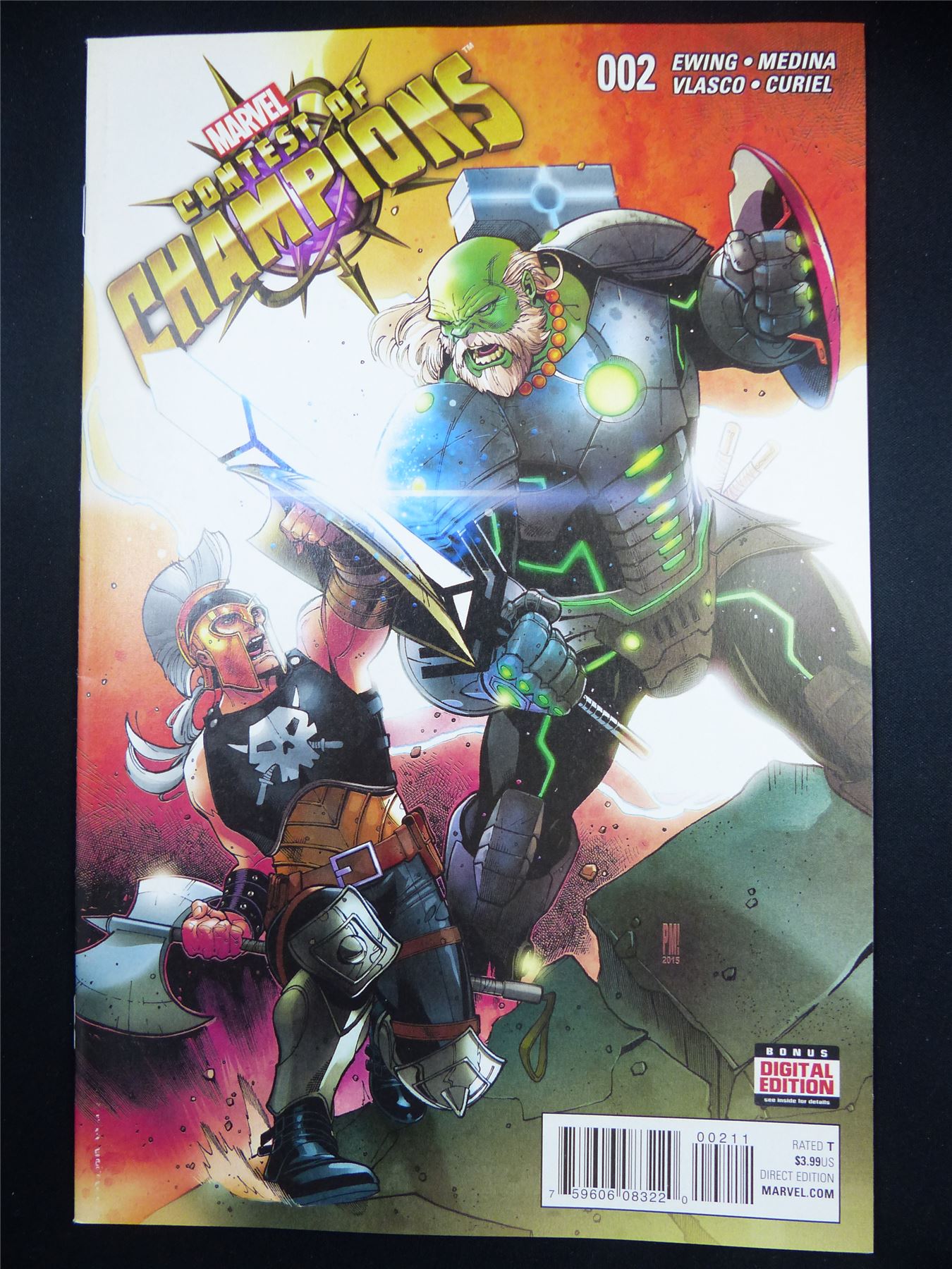 Contest of CHAMPIONS #2 - Marvel Comic #4T1