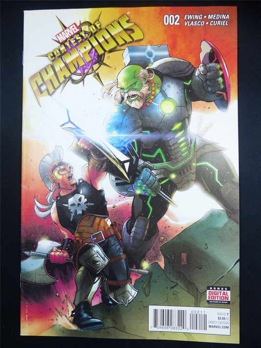 Contest of CHAMPIONS #2 - Marvel Comic #4T1