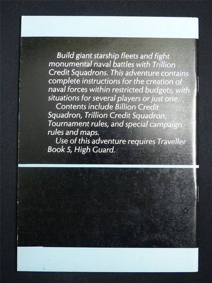 Traveller: Adventure 5 Trillion Credit Squadron - Roleplaying Booklet #2TT