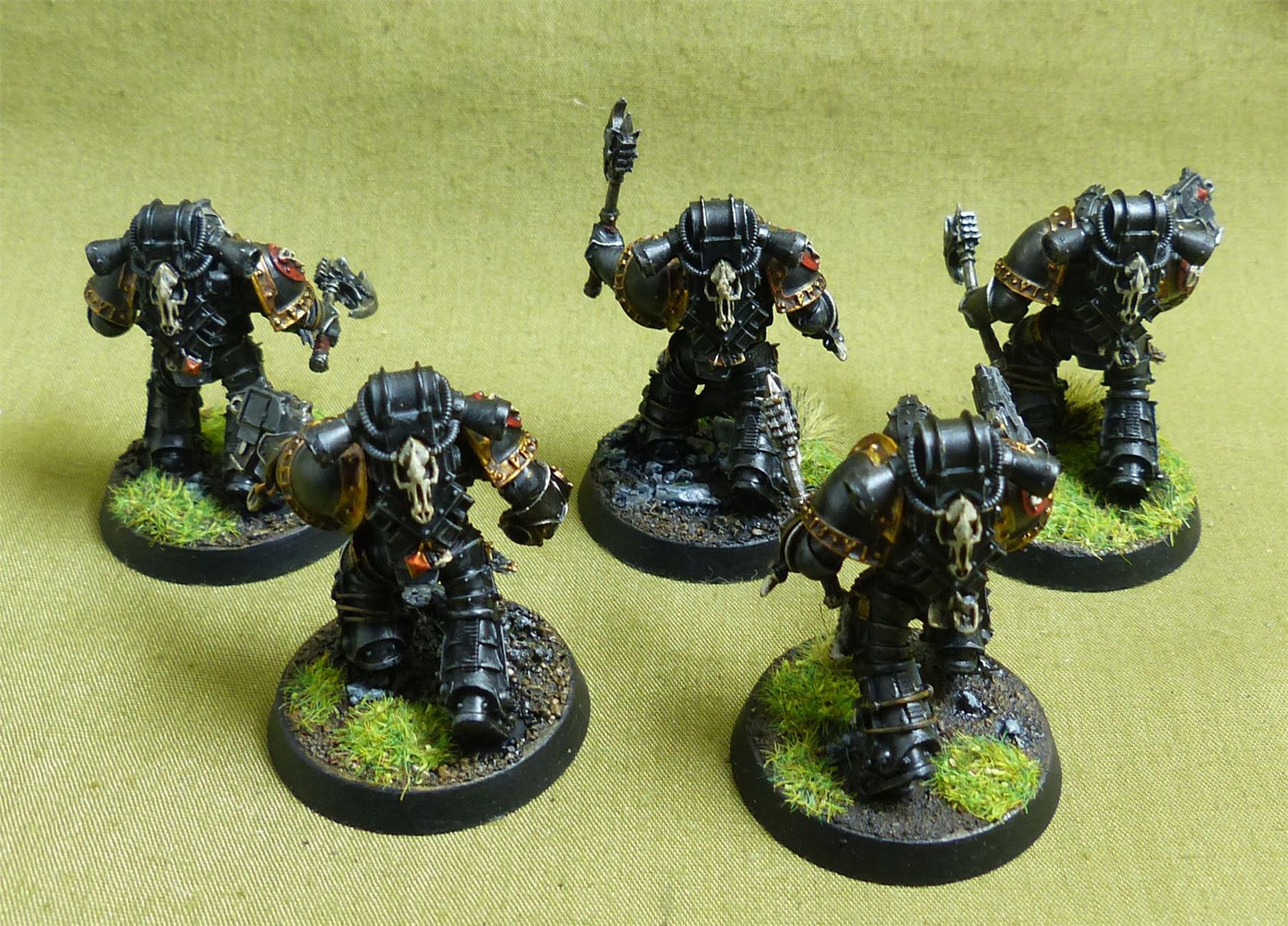 Deathsworn Pack painted - Space Wolves - Warhammer Horus Heresy #4XK