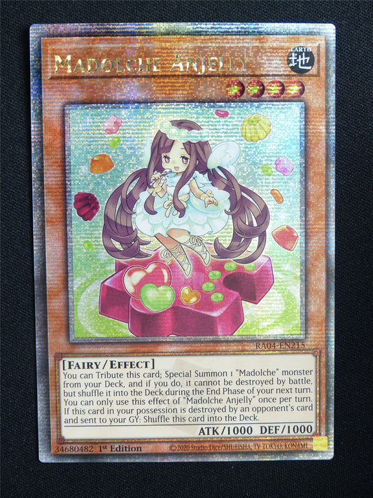 Madolche Anjelly RA04 Quarter Century Rare - 1st ed Yugioh Card #18U