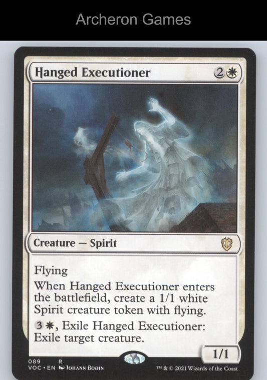 Hanged Executioner 89 R MTG Card Commander: Innistrad: Crimson Vow