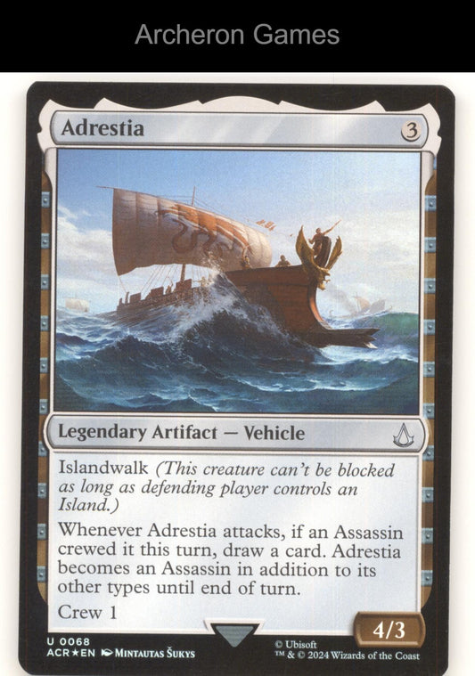 Adrestia 68 UC MTG Card Universes Beyond: Assassin's Creed