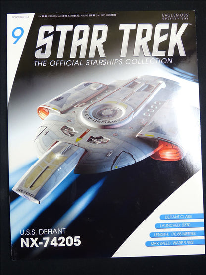 Star Trek The official Starships Collection #9- Eaglemoss Magazine #2WR