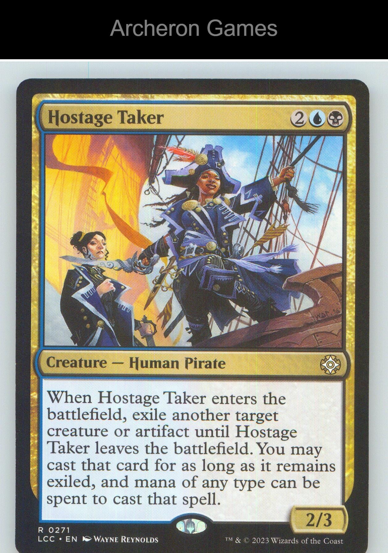 Hostage Taker LCC 271 R MTG Card NM/EX+