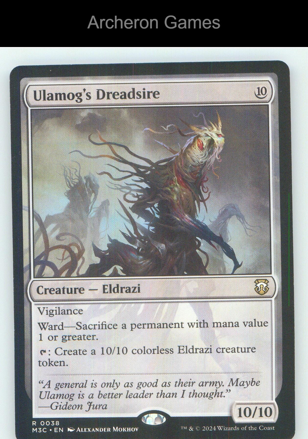 Ulamog's Dreadsire 38 R MTG Card NM/EX+