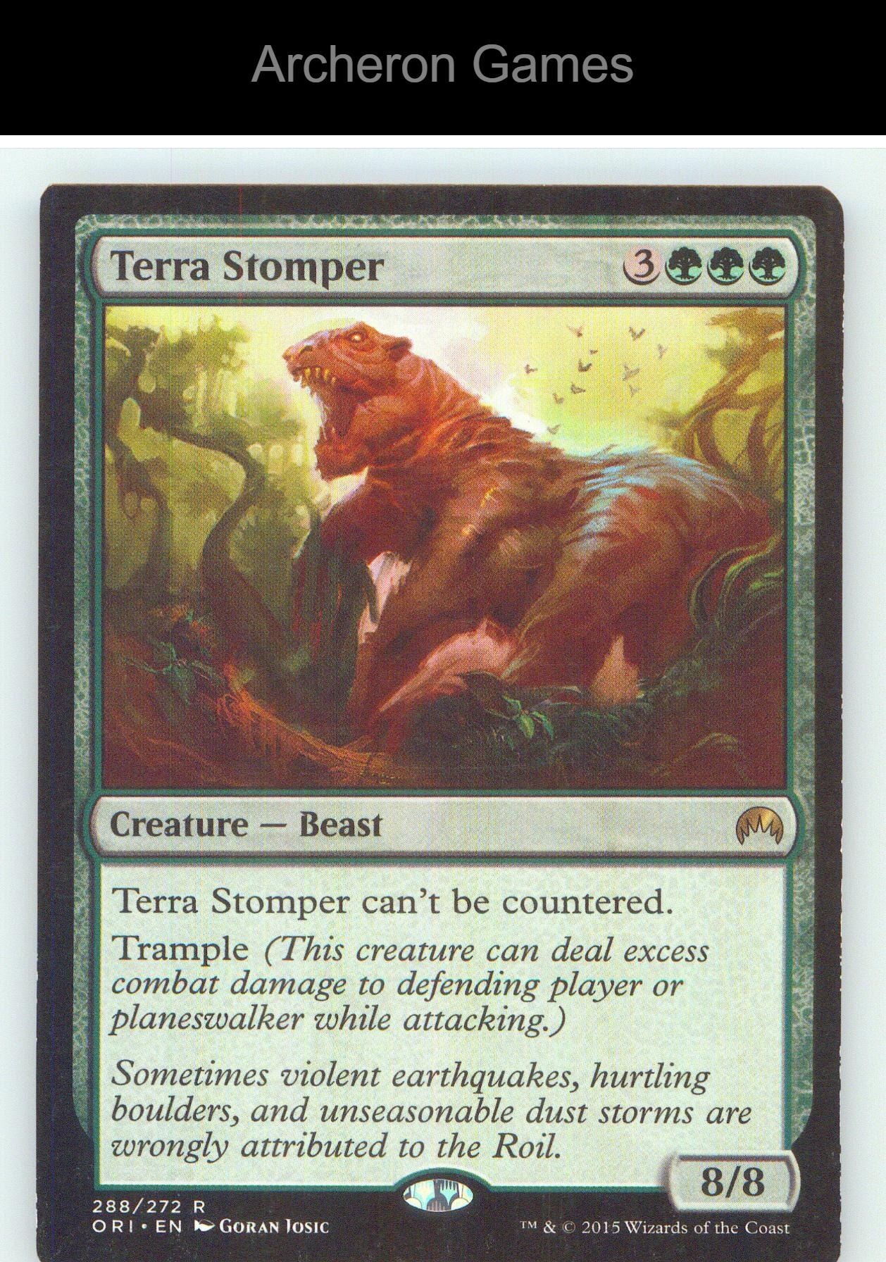 Terra Stomper ORI 288 R MTG Card NM/EX+
