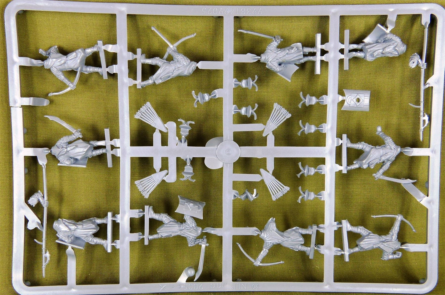 Sprue of Fighting Easterlings - LOTR Warhammer - Warhammer AoS 40k #155