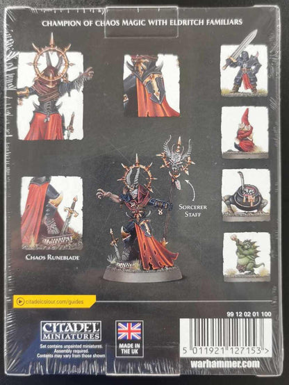 Warhammer Commemorative Series - Slaves to Darkness: Mibyllorr Darkfang Chaos Sorcerer Lord - Warhammer AoS