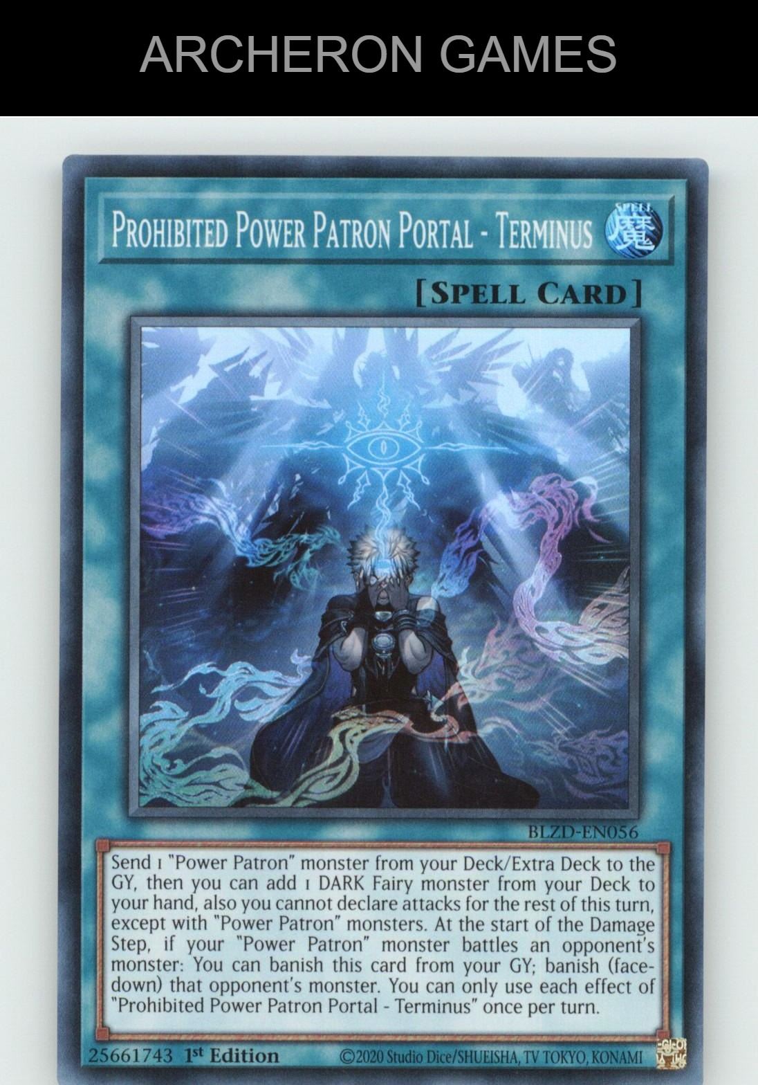 Prohibited Power Patron Portal - Terminus SR YUGIOH Card