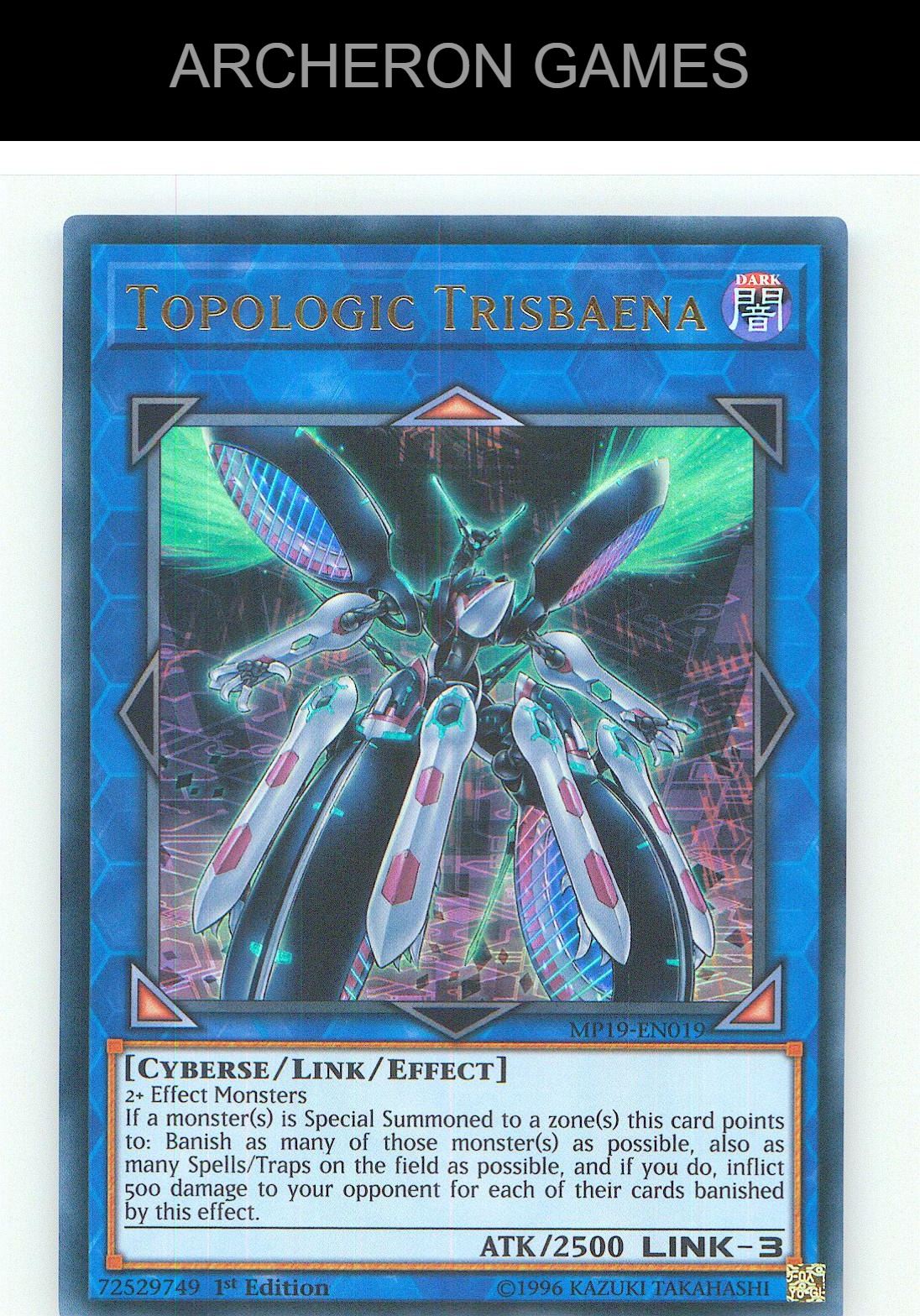 Topologic Trisbaena Ultra Rare YUGIOH Card Unlimited
