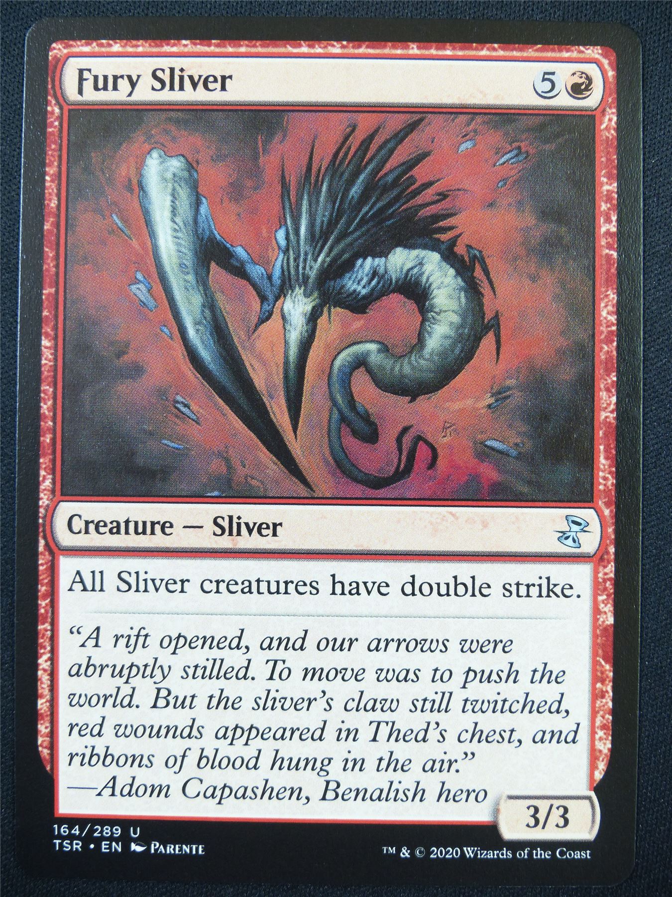 Fury Sliver - TSR - Mtg Card #5F1