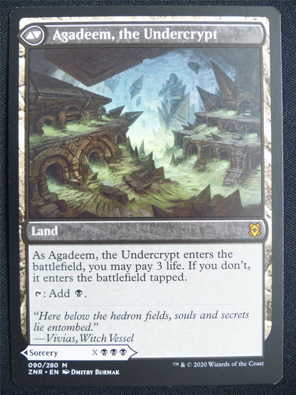 Agadeem's Awakening - ZNR - Mtg Card #21B