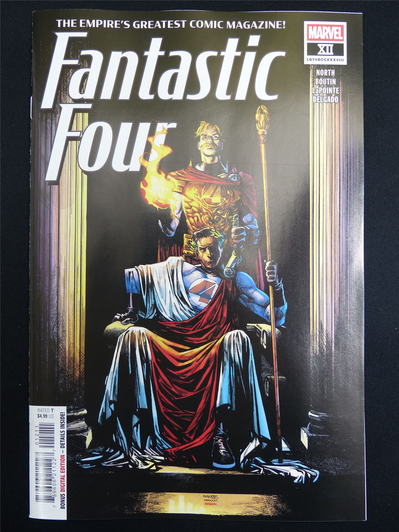 FANTASTIC Four #12 Cvr A - Aug 2026 Marvel Comic #ZX