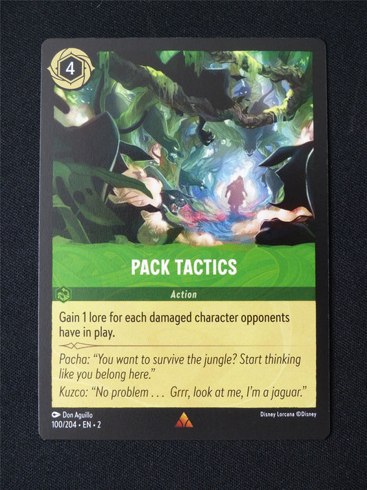 Pack Tactics 100/204 - Lorcana Card #3D2