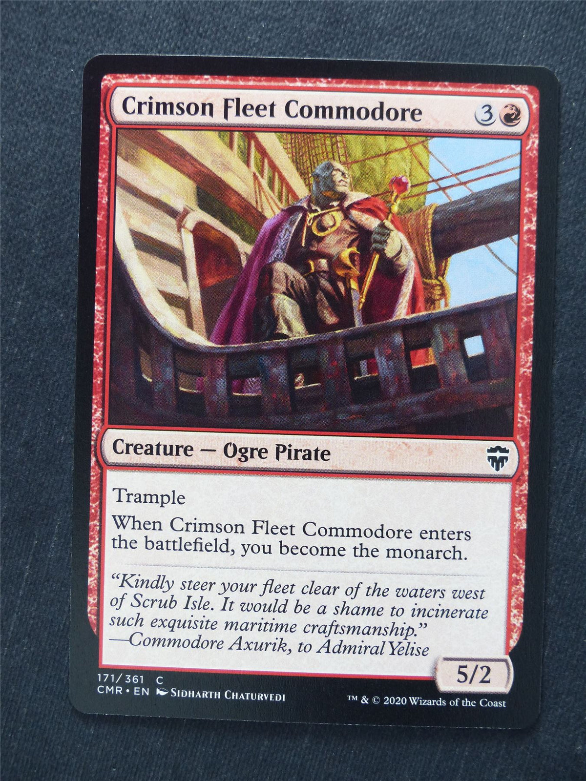 Crimson Fleet Commodore - Commander Legends #TC
